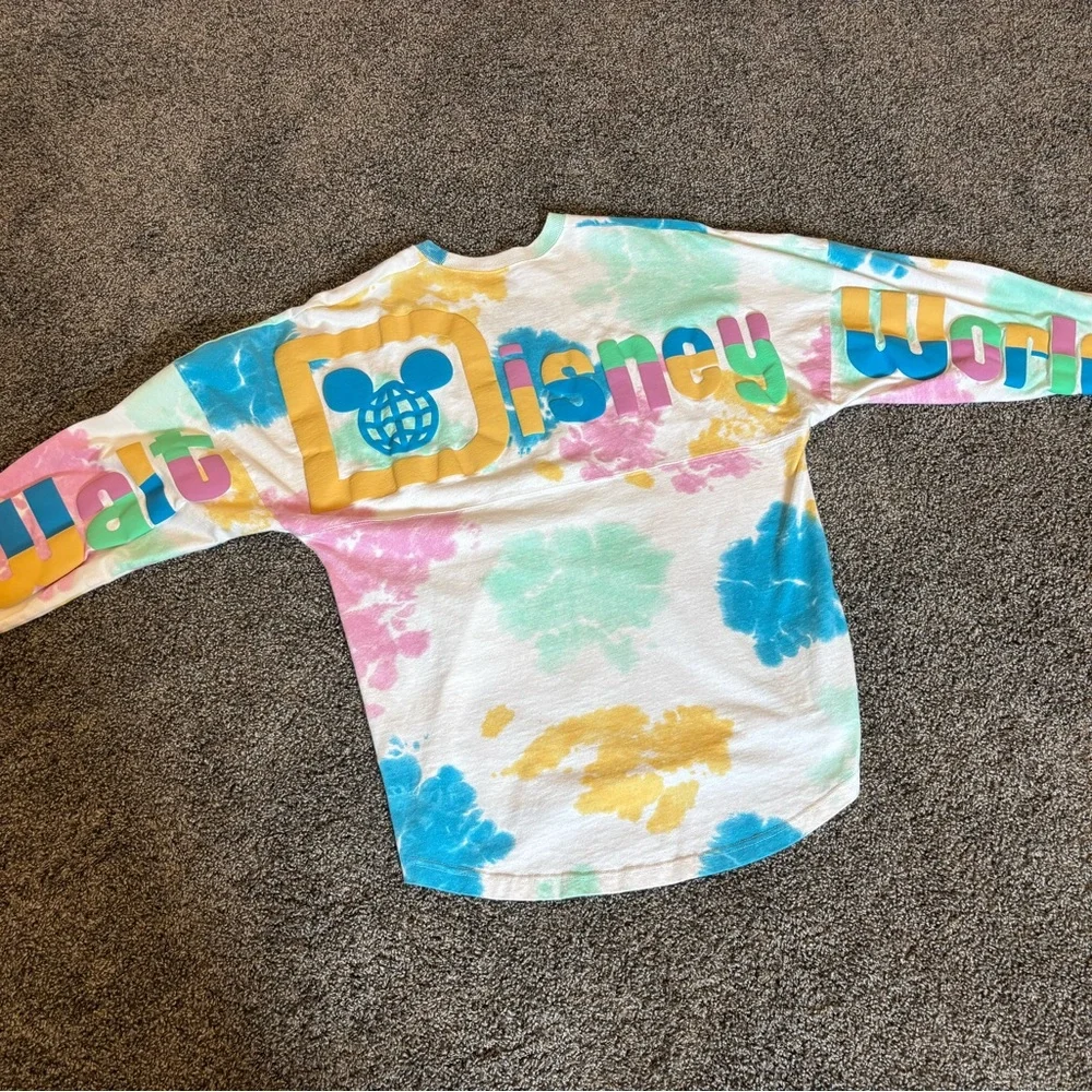 Vibrant Tie-Dye Disney  Sweatshirt - Picture 4 of 4
